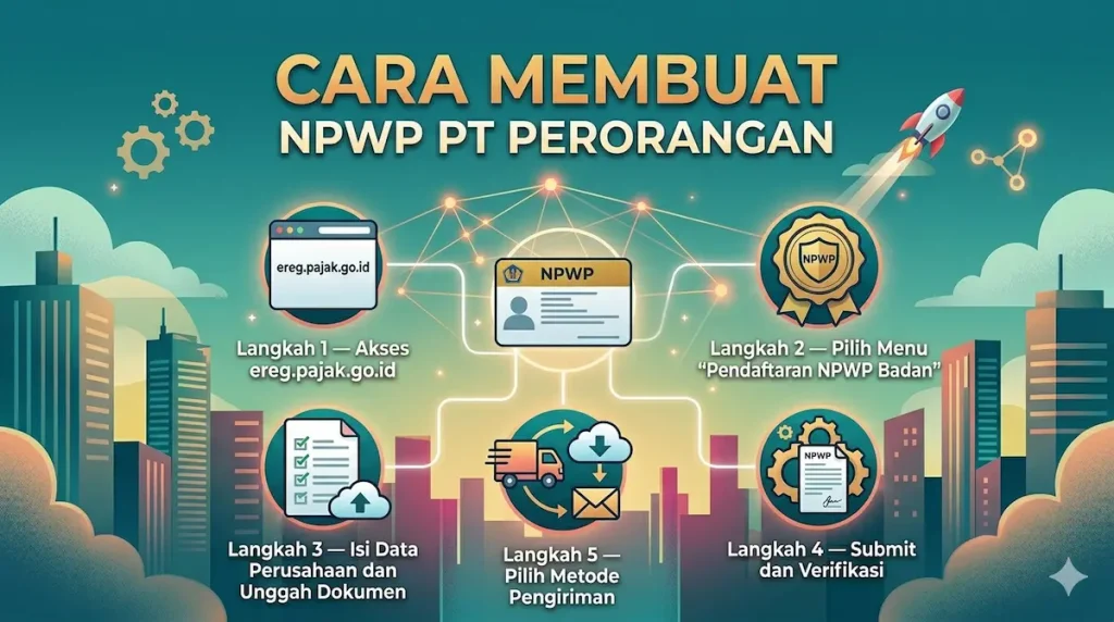 Cara Membuat NPWP PT Perorangan