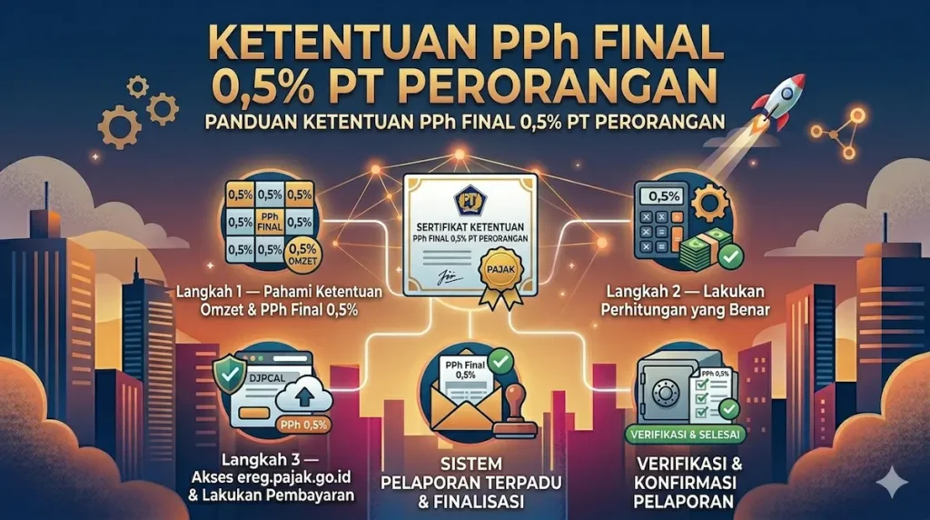 PPh Final 0.5% PT Perorangan