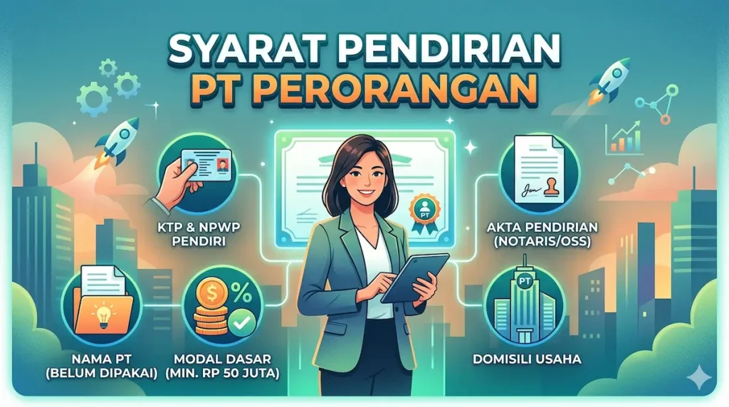 Syarat Mendirikan PT Perorangan 2026