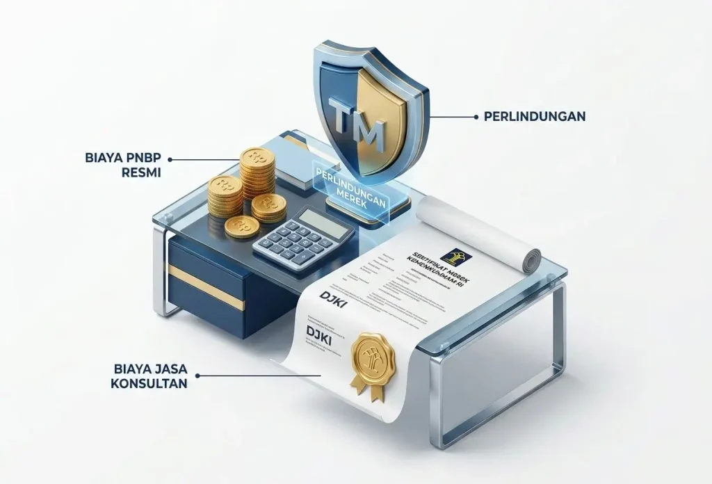 Rincian Biaya Daftar Merek 2026